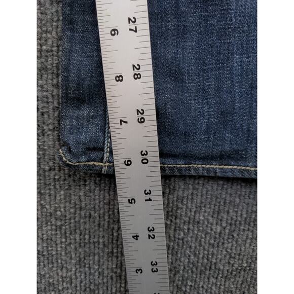 Womens Rock & Republic Kasandra Jeans Size 4M Blue Denim Decorated Pockets Bling - Picture 10 of 10